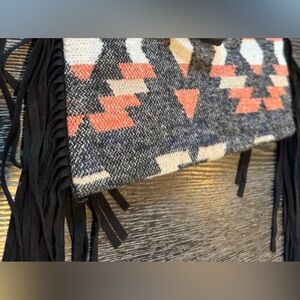 Abilene Fringe Clutch NWT